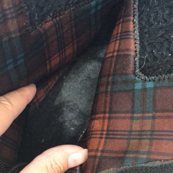 Aquatalia black leather front zip wedge boots booties size 10 - Picture 10 of 12